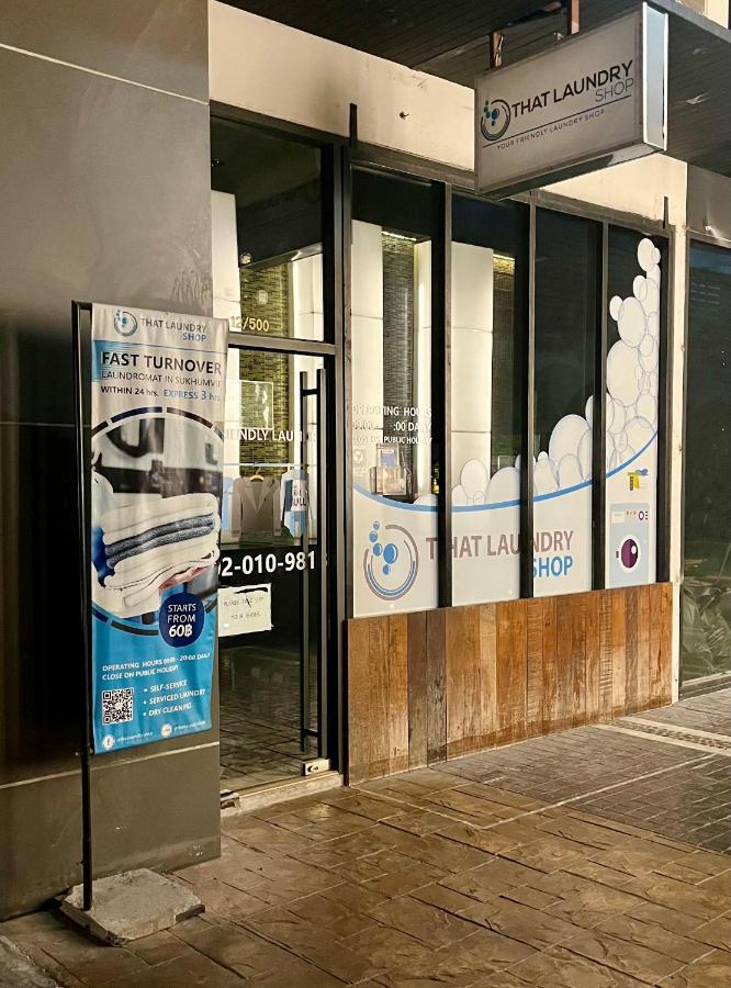 Cozy Studio Walk To Bts Free Wi-Fi Great Location Bangkok Exterior photo