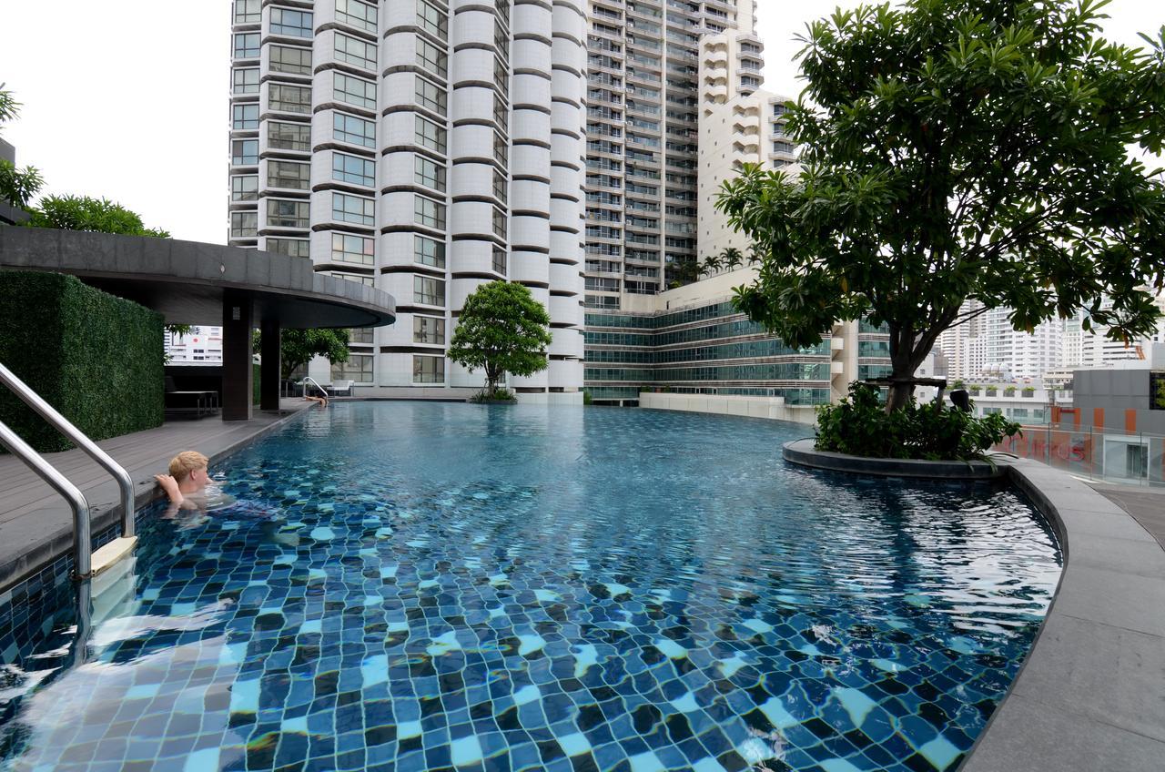 Cozy Studio Walk To Bts Free Wi-Fi Great Location Bangkok Exterior photo